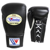 WINNING FIGHT GLOVES PRO LACE BLACK
