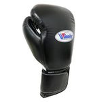 WINNING GLOVES HOOK AND LOOP BOXING BLACK