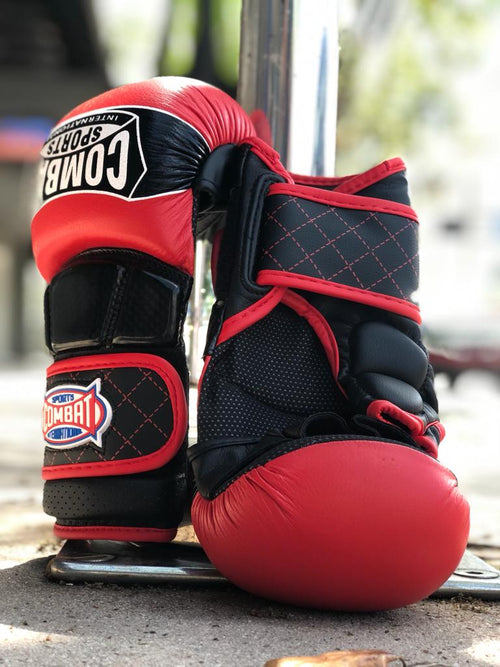 COMBAT SPORTS MMA GLOVES SPARRING TG6 RED/BLACK