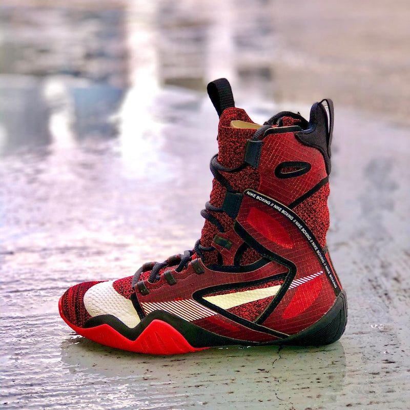 Nike Hyperko V2 Boxing Boots shoes red black