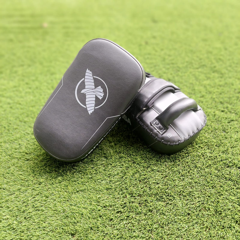HAYABUSA THAI PADS PAIR PTS3 BLACK/GREY
