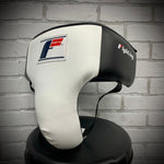 FIGHTING CUP DELUXE GROIN GUARD 2.0 - BLACK/WHITE