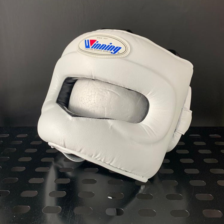 WINNING HEADGEAR FULL FACE BAR WHITE