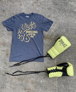 ROCKY SHIRT MICK'S BOXING GYM HEATHER BLUE/YELLOW