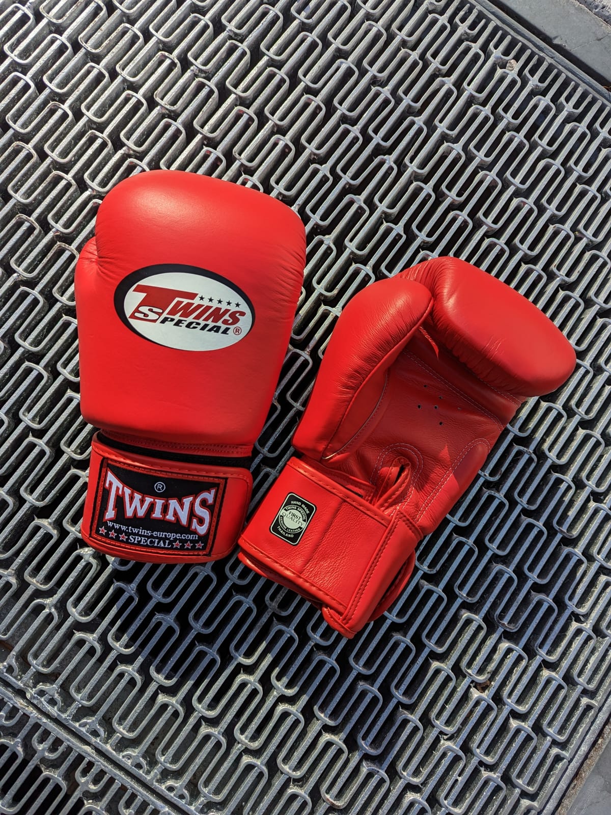 MSM Fight Shop | Twins Special Muay Thai Boxing Gloves - Red