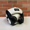 VICTORY HEADGEAR CHEEK LEATHER SAVAGE SERIES OS BLACK/WHITE