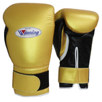 WINNING GLOVES CUSTOM HOOK & LOOP GOLD/BLACK