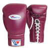 WINNING GLOVES CUSTOM LACE WINE / WHITE 16OZ