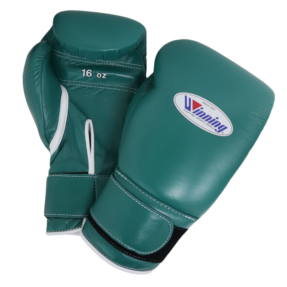 WINNING GLOVES CUSTOM HOOK LOOP GREEN WHITE