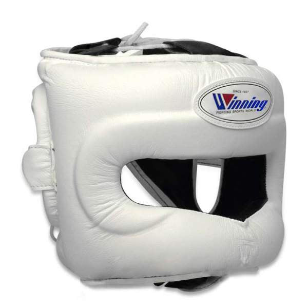 WINNING HEADGEAR FULL FACE BAR WHITE