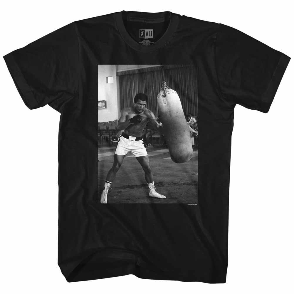 MUHAMMAD ALI SHIRT PUNCHING BAG BLACK