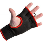 TITLE EASY WRAPS ATTACK NITRO SPEED WRAPS BLACK/RED - MSM FIGHT SHOP