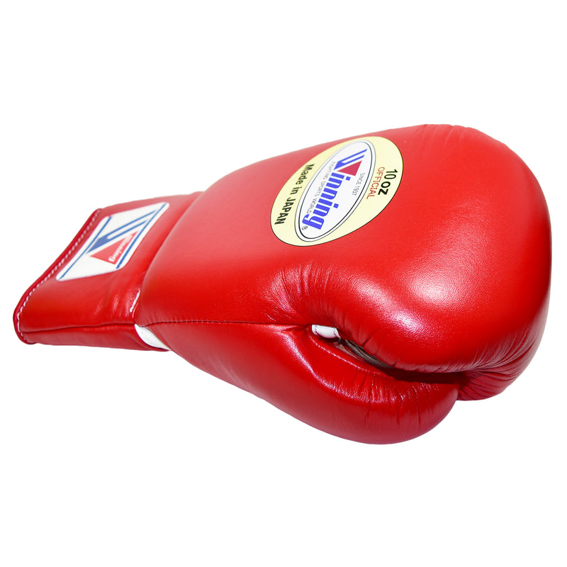 WINNING FIGHT GLOVES PRO LACE RED - MSM FIGHT SHOP