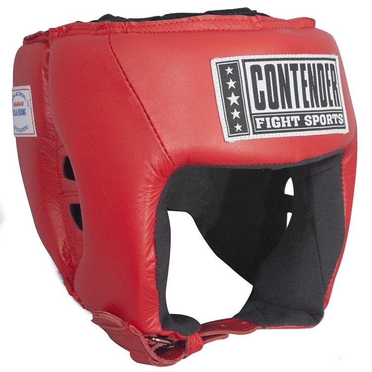 CONTENDER HEADGEAR COMPETITION APPROVED AHG1 RED - MSM FIGHT SHOPCONTENDER