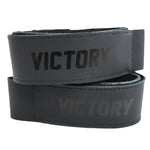 VICTORY EASY LACE UP LOOP LEATHER MATTE BLACK