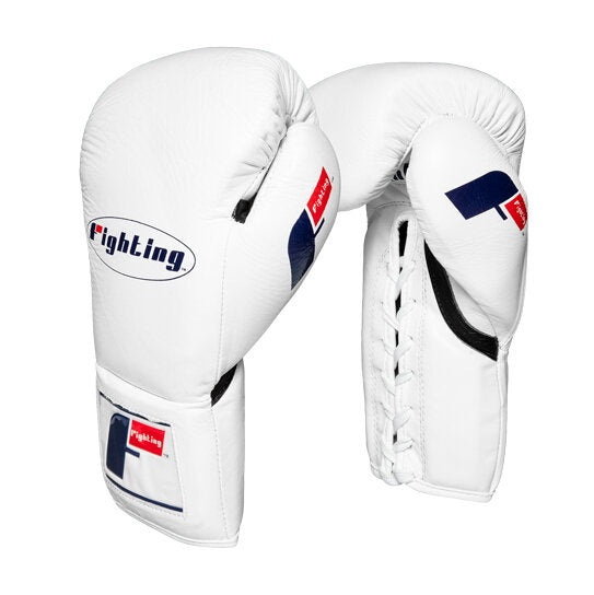 FIGHTING GLOVES PRO FIGHT CERTIFIED - WHITE