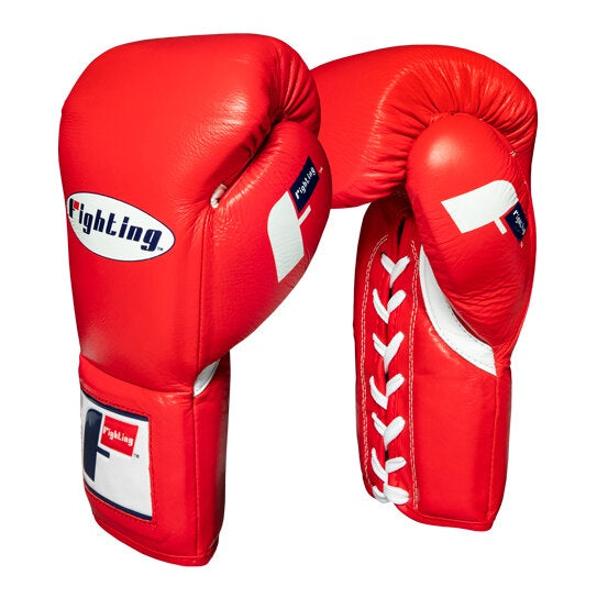 FIGHTING GLOVES PRO FIGHT CERTIFIED - RED
