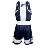 FIGHTING BOXING SET AMATEUR COMPETITION DARK BLUE/WHITE