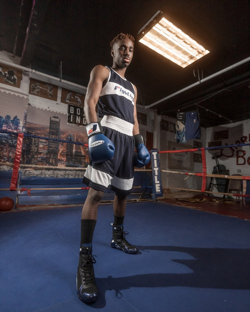 FIGHTING BOXING SET AMATEUR COMPETITION BLUE/WHITE