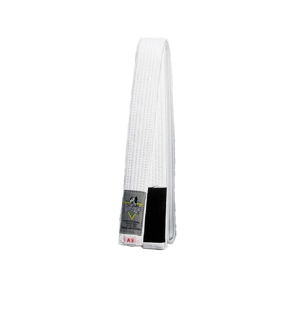 GAMENESS BELT BJJ RANK - WHITE - MSM FIGHT SHOPGAMENESS