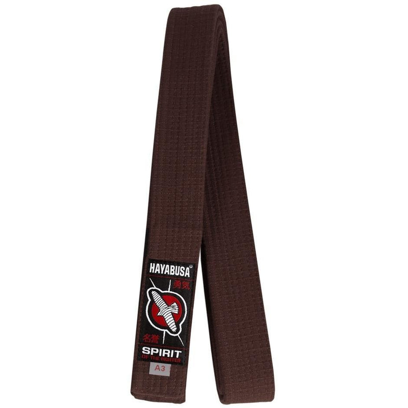 HAYABUSA BELT JIU JITSU BROWN - MSM FIGHT SHOPHAYABUSA