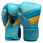 HAYABUSA GLOVES T3 BOXING HOOK AND LOOP BLUE/YELLOW