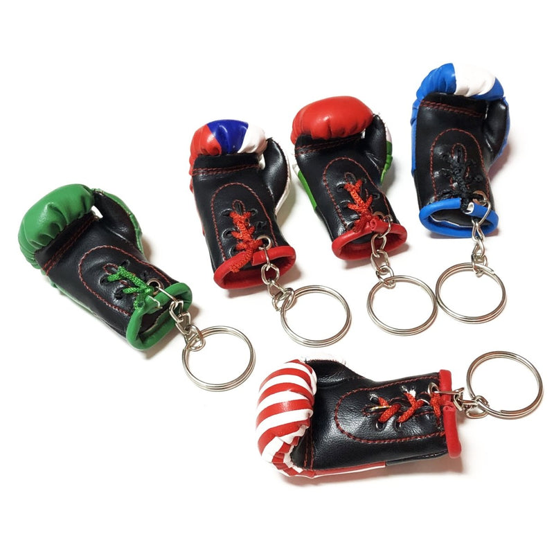 MSM MINI GLOVES BOXING KEY CHAIN COUNTRY MSM FIGHT SHOP