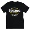 MSM SHIRT MIAMI BOXING BLACK/YELLOW