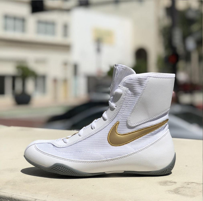 NIKE SHOES MACHOMAI V2 WHITE/GOLD - MSM FIGHT SHOPNIKE