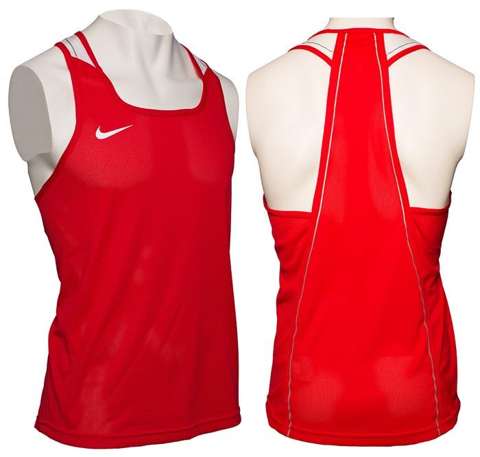 Red nike tank top sale
