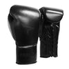 PHENOM BOXING GLOVES ELITE SG210 LACE LEATHER BLACK