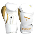 PHENOM BOXING BAG GLOVES XRT-220S HOOK AND LOOP WHITE/GOLD