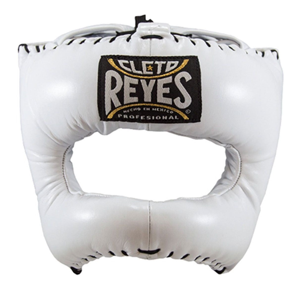 CLETO REYES HEADGEAR TRADITIONAL NYLON WHITE MSM FIGHT SHOP