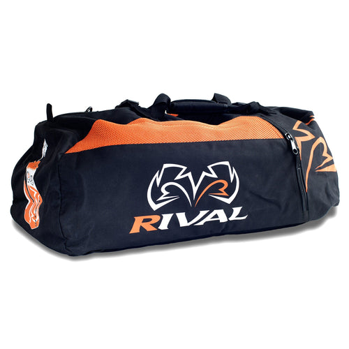 Rival Boxing Duffle Bag Black Orange