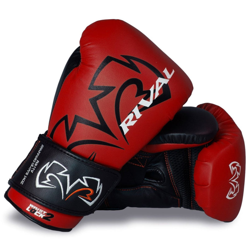 RIVAL GLOVES RS11V BOXING VELCRO RED/BLACK - MSM FIGHT SHOPRIVAL BOXING