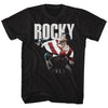 ROCKY SHIRT USA FLAG PRIDE BLACK/WHITE