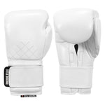 TITLE GLOVES LEATHER KO-VERT HOOK AND LOOP WHITE