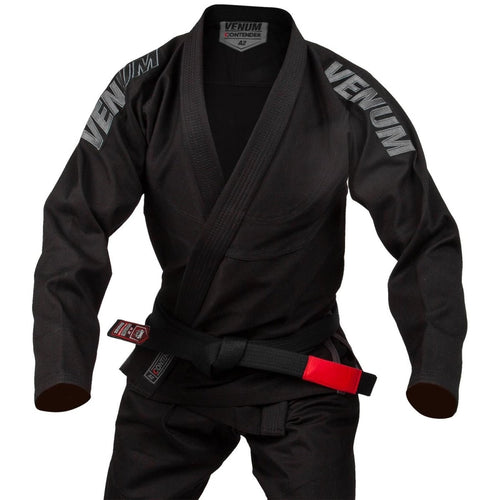 VENUM GI BJJ CONTENDER EVO ADULT BLACK - MSM FIGHT SHOPVENUM