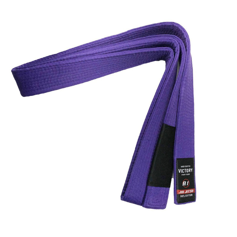 VICTORY BELT JIU JITSU RANK PURPLE - MSM FIGHT SHOPVICTORY FIGHT GEAR