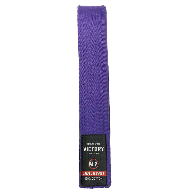 VICTORY BELT JIU JITSU RANK PURPLE - MSM FIGHT SHOPVICTORY FIGHT GEAR