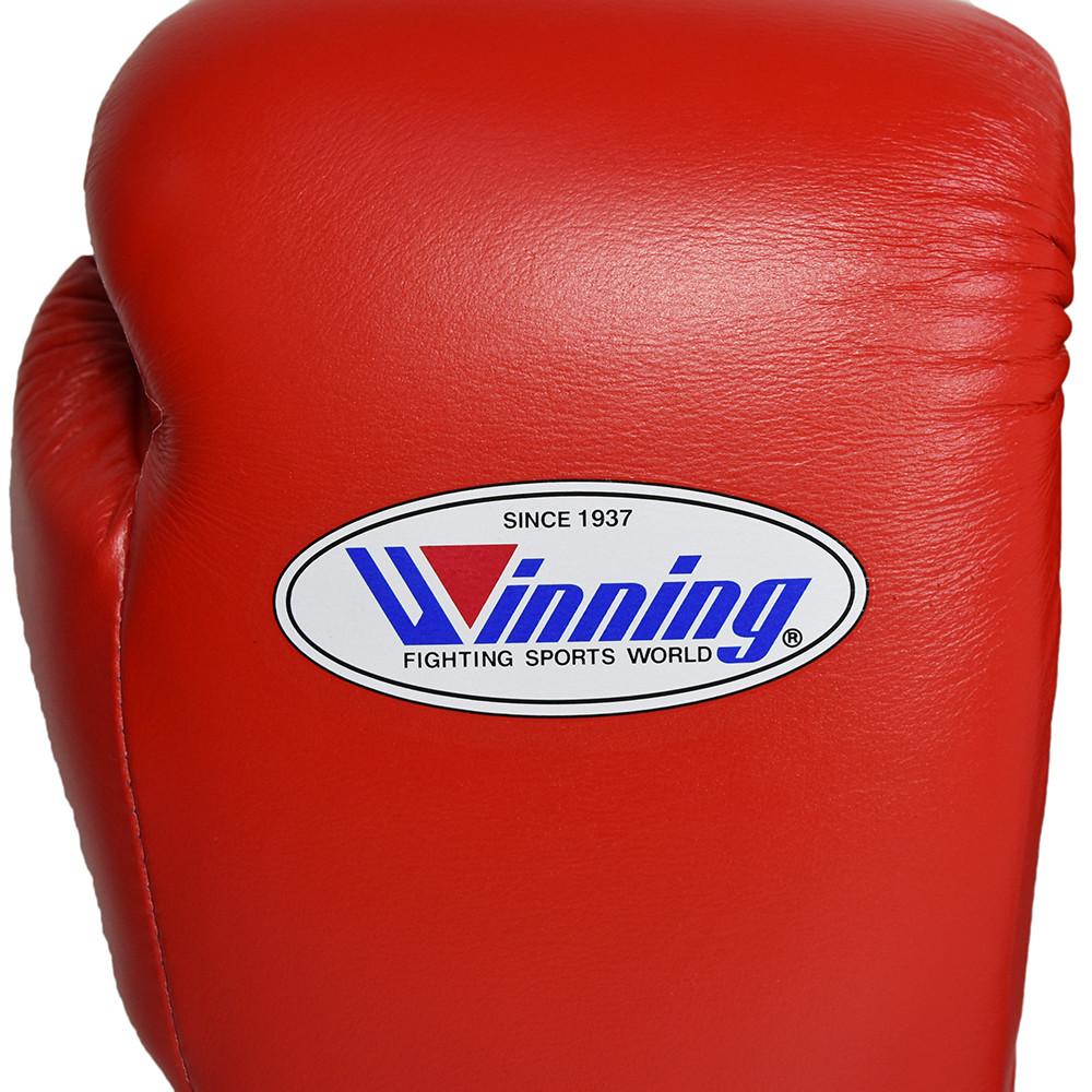 Winning Lace Boxing Gloves Red |MSM Fight Shop | Miami | Ft