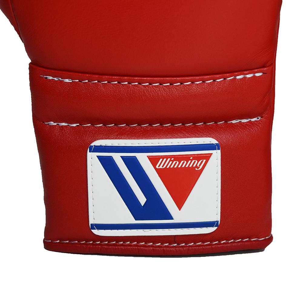 WINNING GLOVES LACE BOXING RED - MSM FIGHT SHOPWINNING
