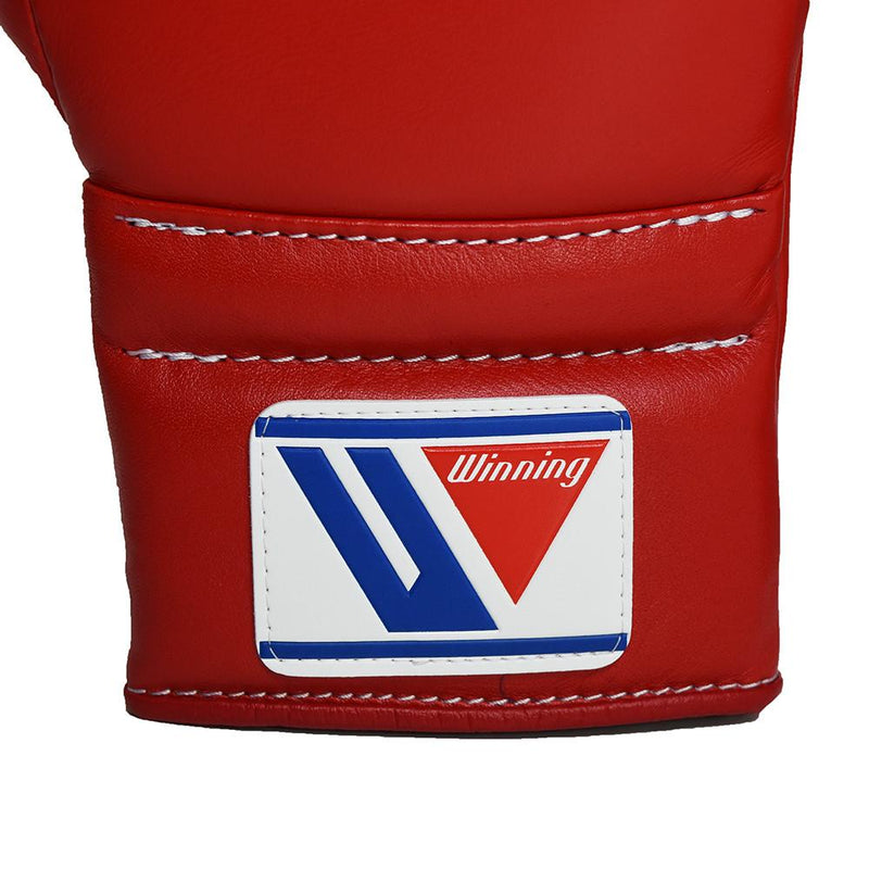 WINNING GLOVES LACE BOXING RED - MSM FIGHT SHOPWINNING