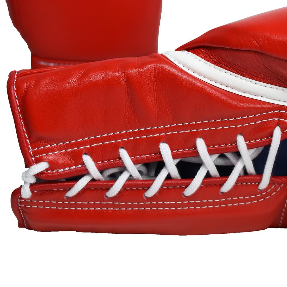 Winning Lace Boxing Gloves Red |MSM Fight Shop | Miami | Ft