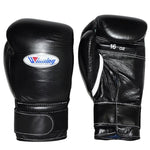 WINNING GLOVES VELCRO BOXING BLACK - MSM FIGHT SHOPWINNING